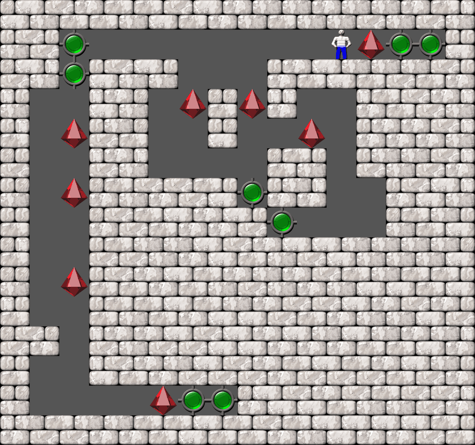 Sokoban Bugs550 collection level 331